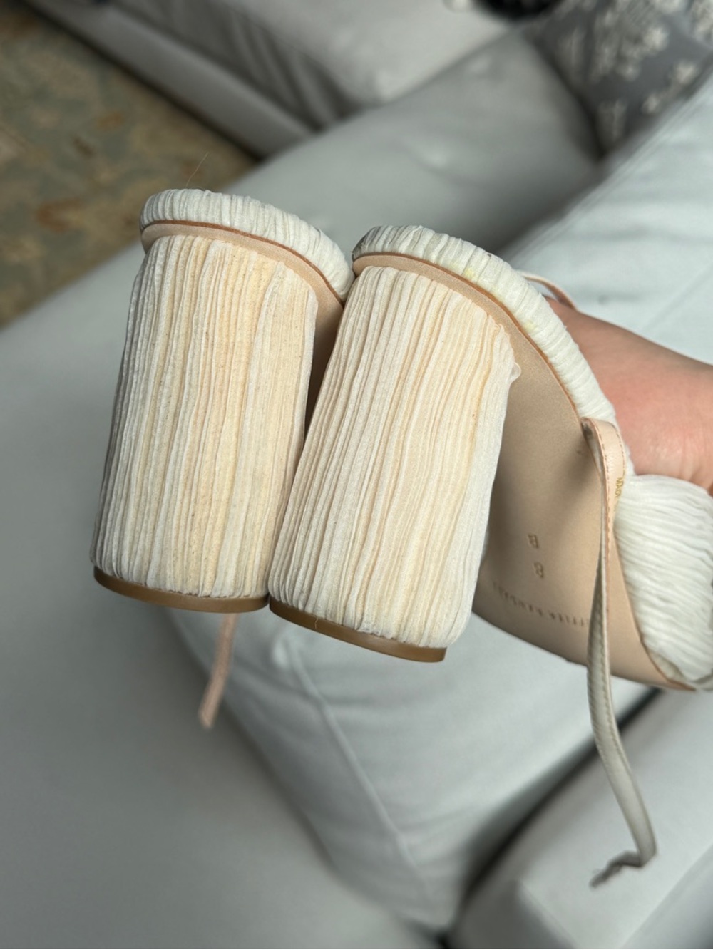 Loeffler Randall Camellia Pleated Bow Heel - Picture 8 of 9
